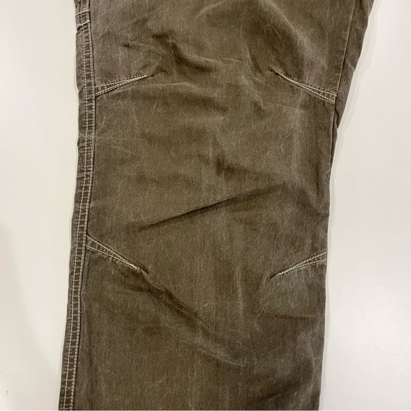 KUHL Revolvr Performance Lightweight Pants Gray Green Vintage Wash | Mens 36x34 - Picture 7 of 12